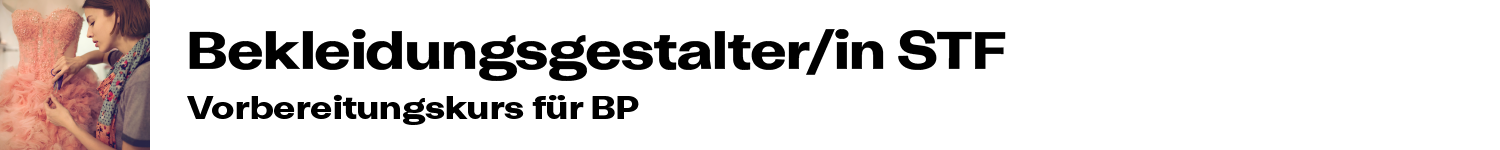 Infoabend Bekleidungsgestalter/in STF